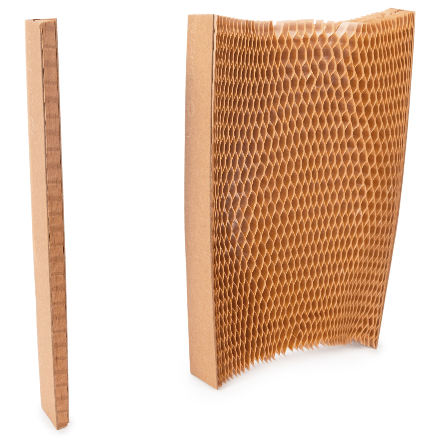 13.75" Flexi-Hex™ Honeycomb Packing Paper Sleeves, L, Brown 2